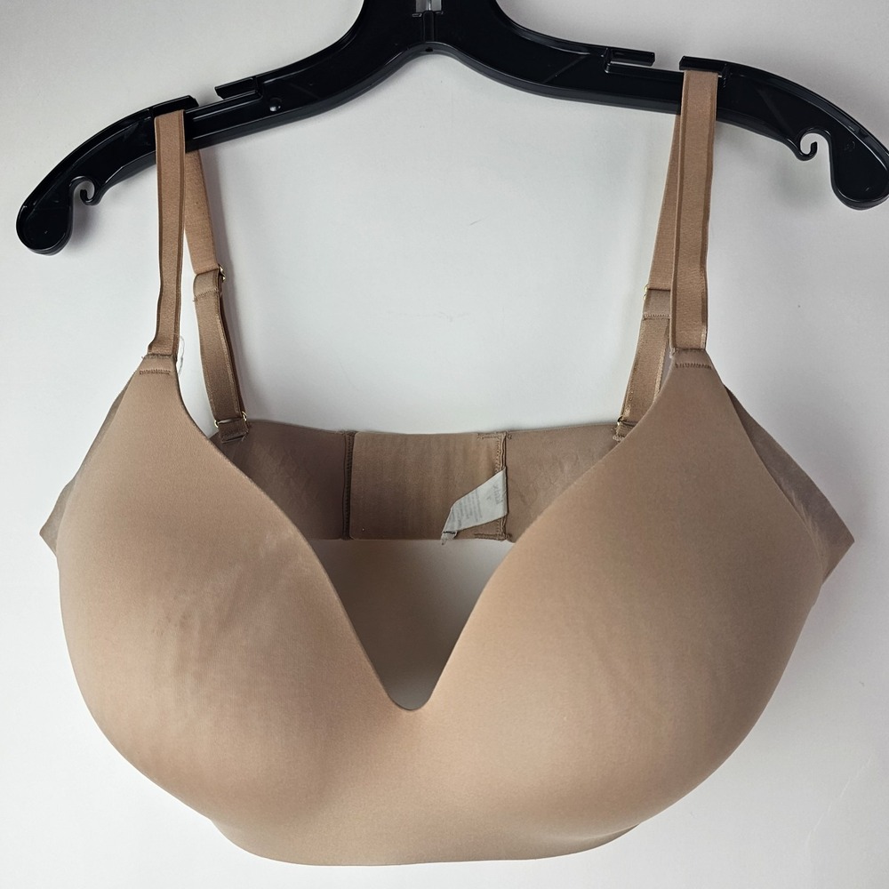 Knix WingWoman Contour Bra Beige‎ Size 7 Comfort Everyday Minimalist